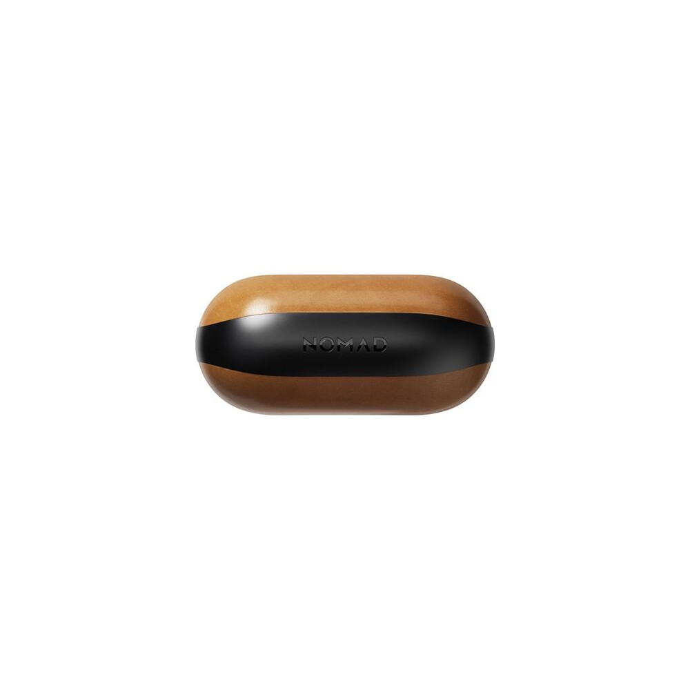 Nomad-Modern-Leather-pouzdro-Apple-Airpods-4-hnede