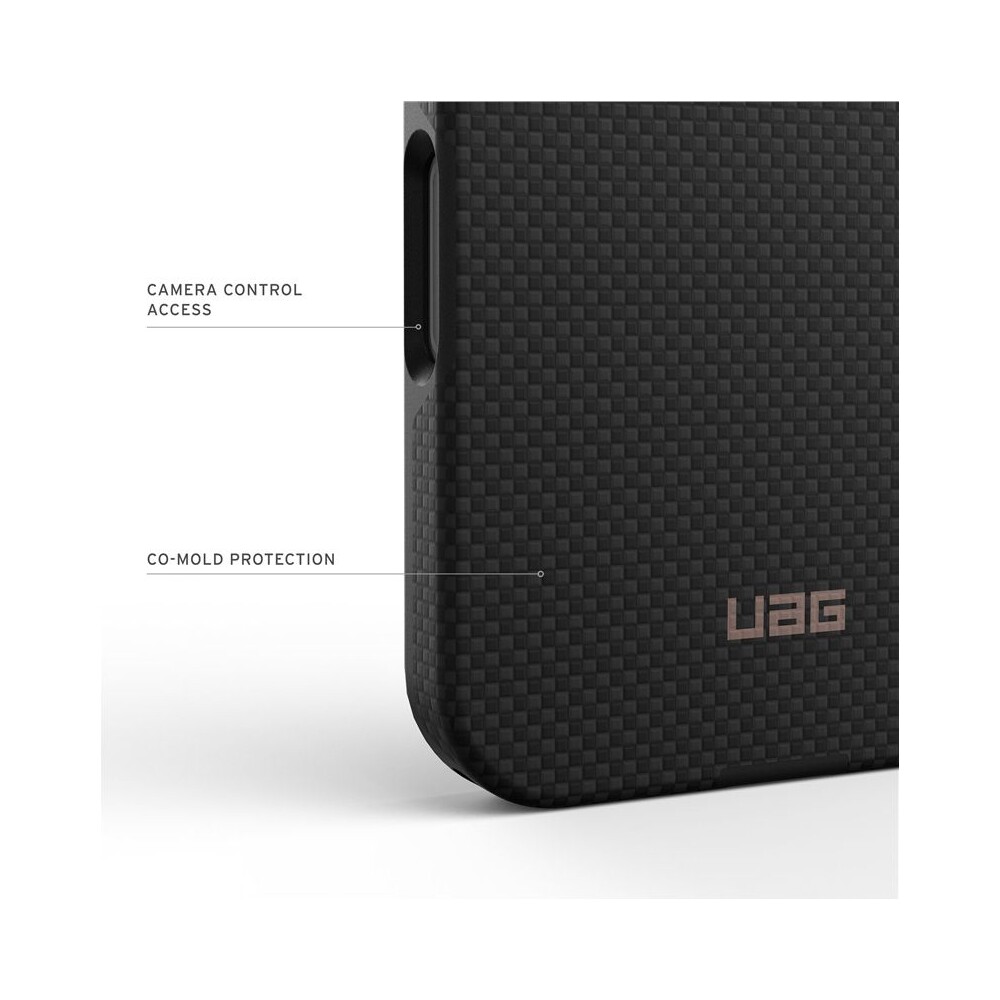 UAG-Fibr-Armr-MagSafe-kryt-iPhone-17-Pro-kevlar-cerny-bronzovy