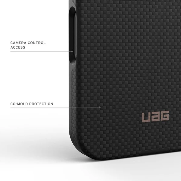UAG-Fibr-Armr-MagSafe-kryt-iPhone-17-Pro-kevlar-cerny-bronzovy