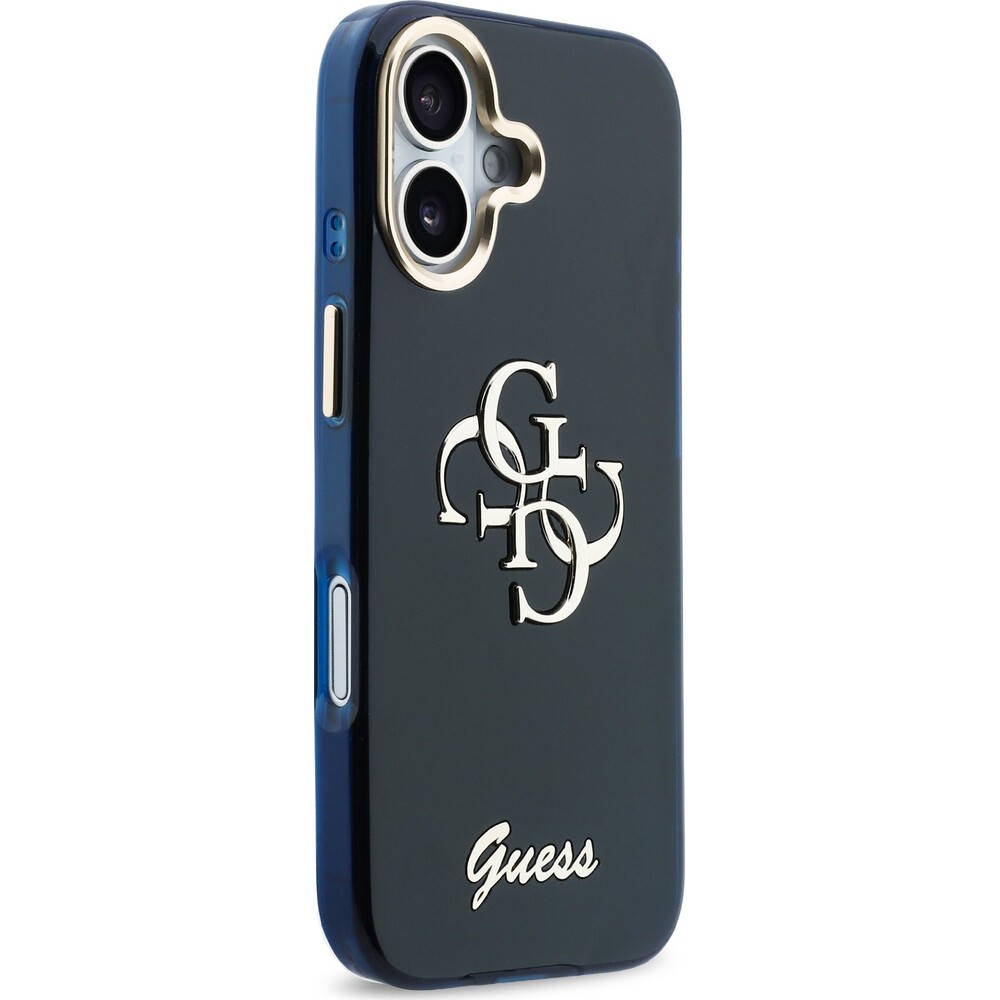 Guess-IML-4G-Script-Metal-Logo-kryt-iPhone-17-modry
