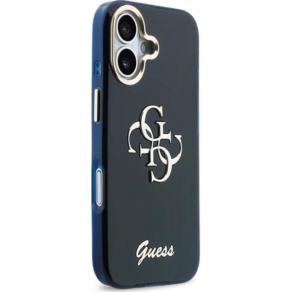 Guess-IML-4G-Script-Metal-Logo-kryt-iPhone-17-modry