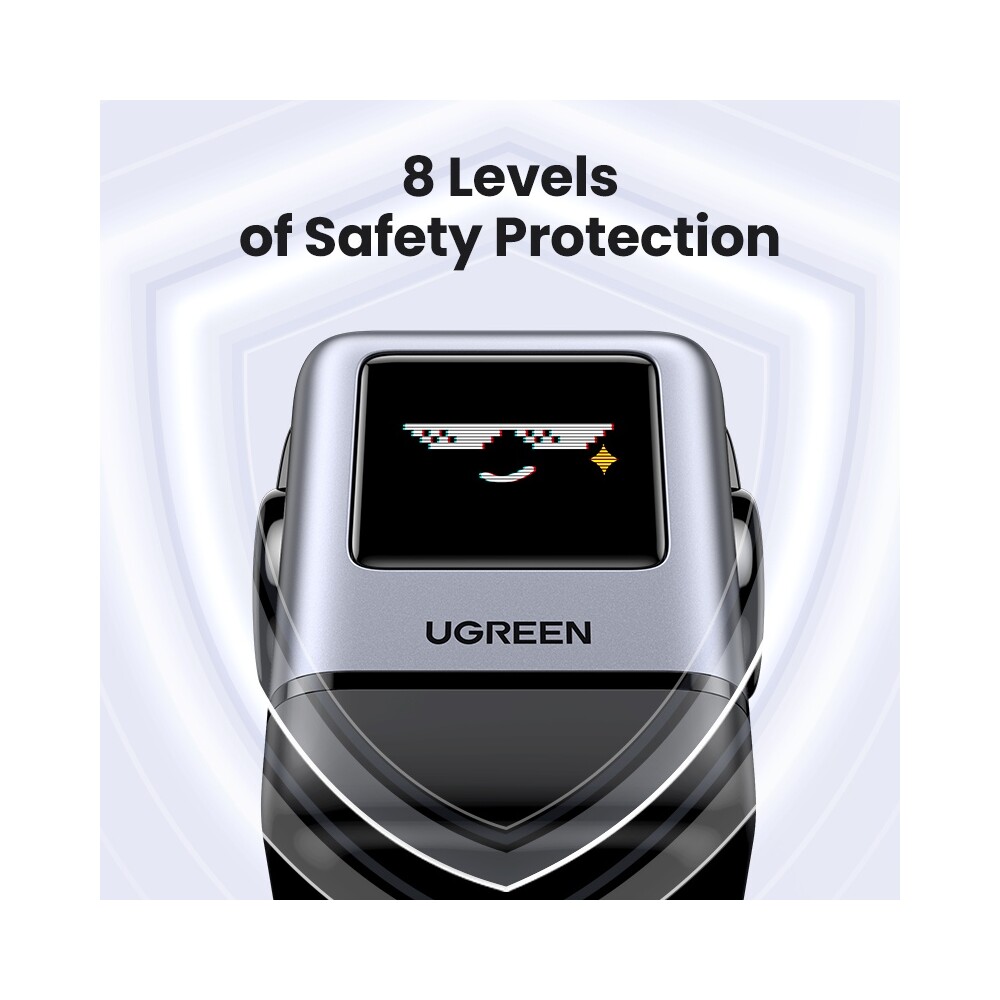 UGREEN-Uno-RG-100W-Robot-GaN-Fast-Charge-nabijecka-cerna