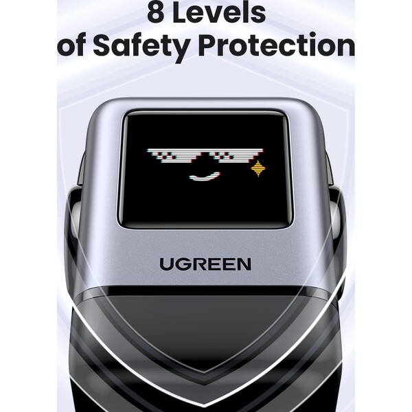 UGREEN-Uno-RG-100W-Robot-GaN-Fast-Charge-nabijecka-cerna