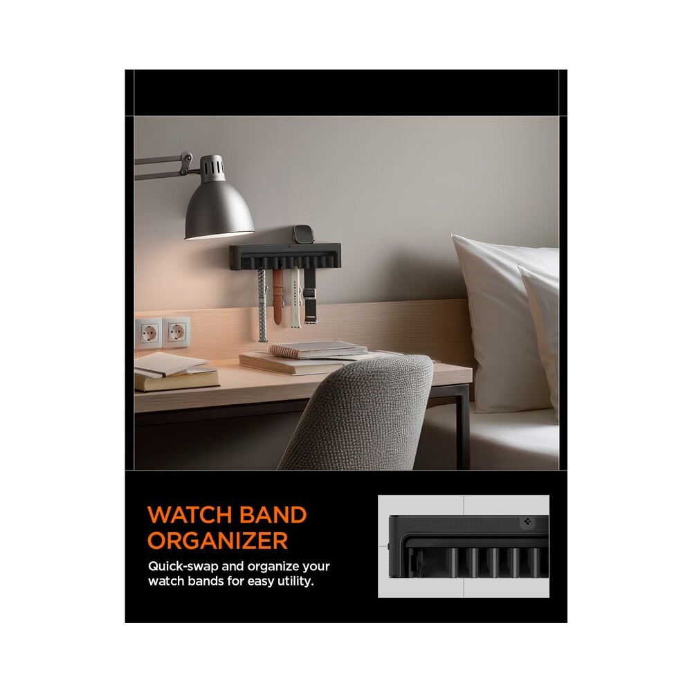 Spigen-Apple-Watch-Band-Organizer-na-reminky-S341-cerny