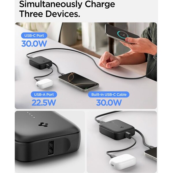 Spigen-Essential-powerbanka-s-kabelem-10000-mAh-30W-cerna-EA3010BT-