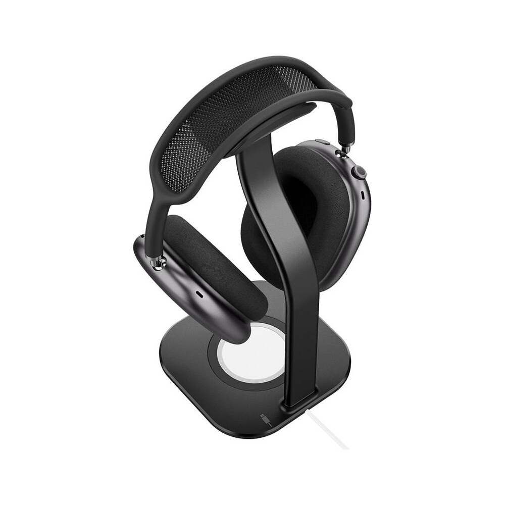 Spigen-Nanotac-AirPods-Max-Stand-MagFit-hlinikovy-stojanek-cerny