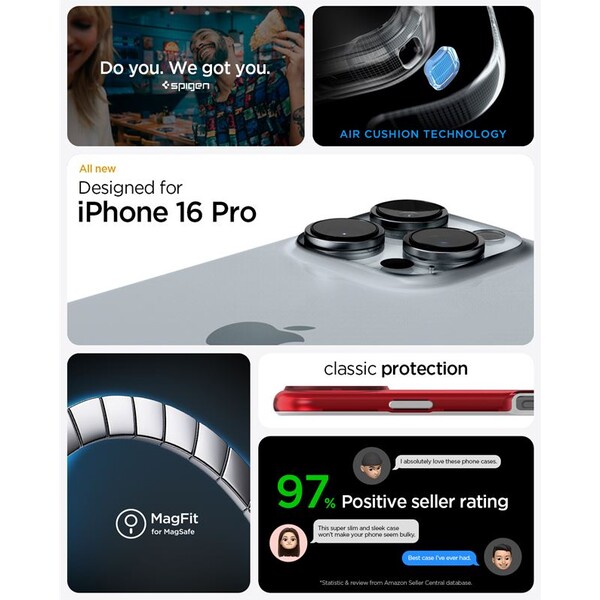 Spigen-Classic-C1-MagSafe-kryt-iPhone-16-Pro-ruby