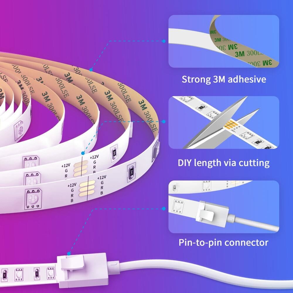Govee-WiFi-RGB-Basic-Smart-LED-pasek-5m