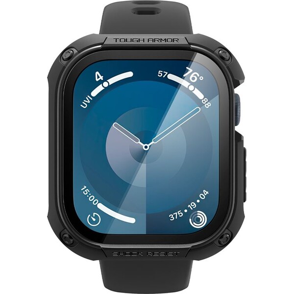 Spigen-Tough-Armor-pouzdro-Apple-Watch-10-11-46mm-cerne