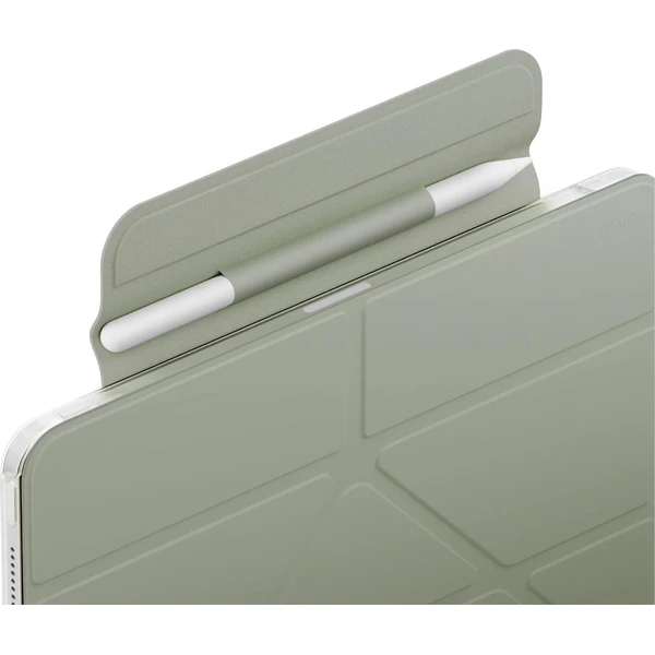 UNIQ-Camden-Lite-s-pouzdrem-pro-Apple-Pencil-iPad-Air-11-M2-M4-zelene