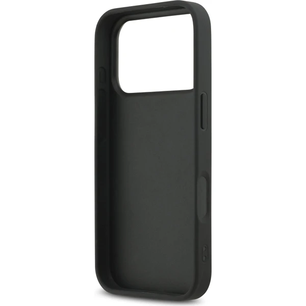 Karl-Lagerfeld-Fixed-Glitter-Metal-Ikonik-kryt-iPhone-17-Pro-cerny