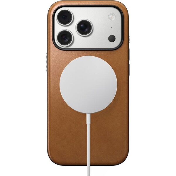 Nomad-Modern-Leather-Case-MagSafe-kozeny-kryt-iPhone-17-Pro-English-Tan