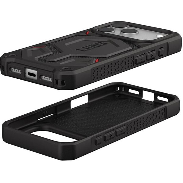 UAG-Monarch-Pro-MagSafe-Kevlar-kryt-iPhone-17-Pro-cerny