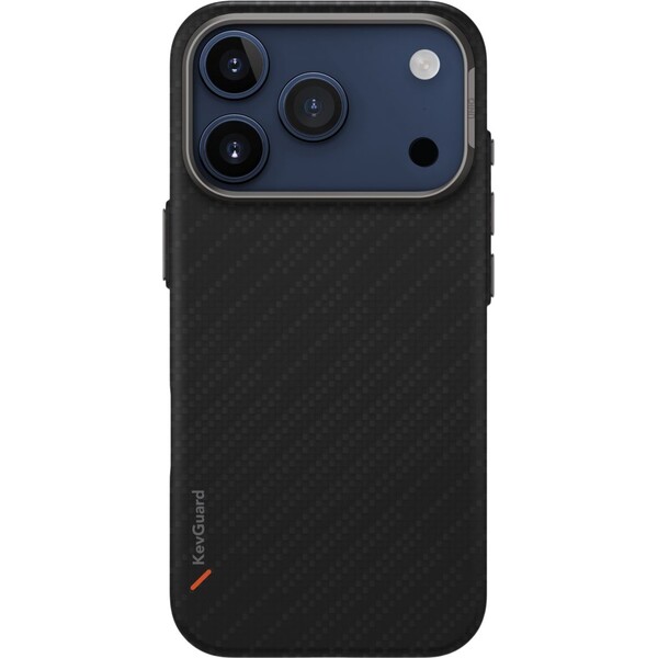 UNIQ-Keva-Edge-MagClick-MagSafe-kryt-iPhone-17-Pro-Carbon-Black