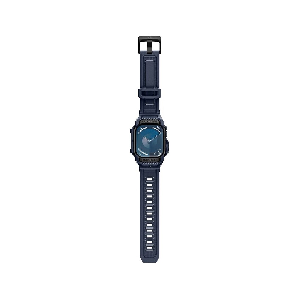 Spigen-Rugged-Armor-Pro-reminek-s-pouzdrem-Apple-Watch-10-11-42mm-modry