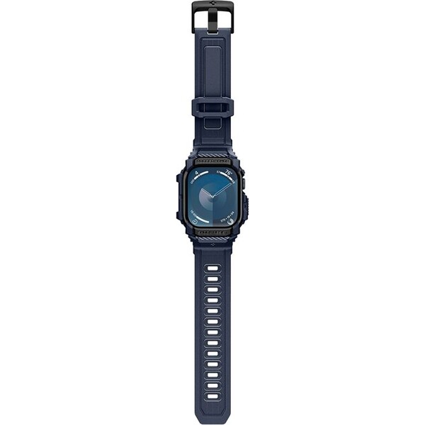 Spigen-Rugged-Armor-Pro-reminek-s-pouzdrem-Apple-Watch-10-11-42mm-modry