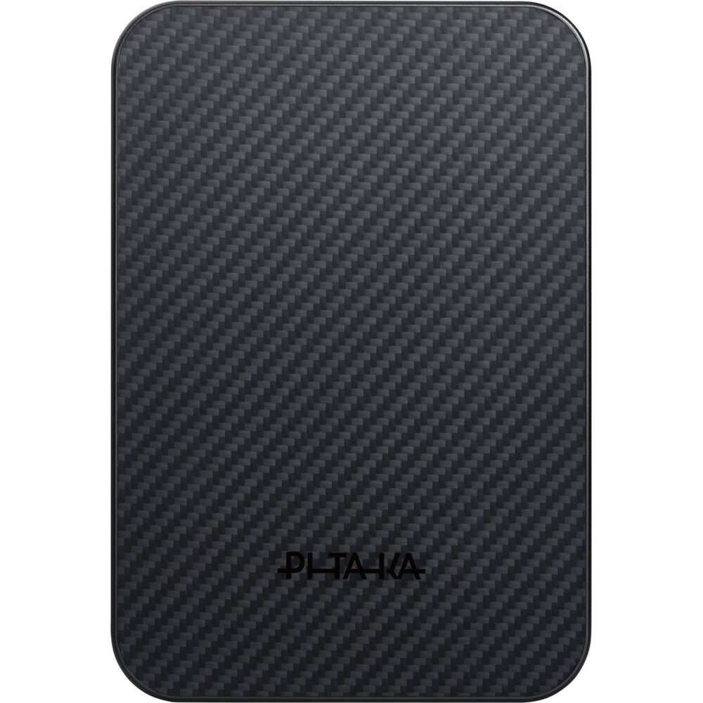 Pitaka-Powerbanka-15W-10000mAh-Qi2-MagSafe-Black-Grey