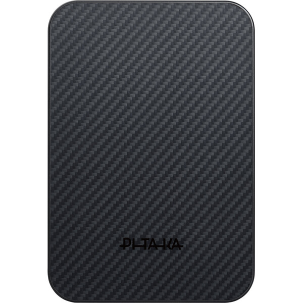 Pitaka-Powerbanka-15W-10000mAh-Qi2-MagSafe-Black-Grey