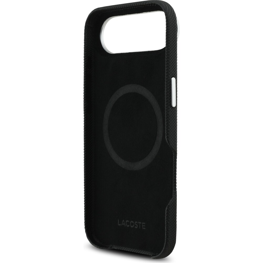 Lacoste-Iconic-Petit-Pique-Metal-Logo-MagSafe-kryt-iPhone-Air-cerny