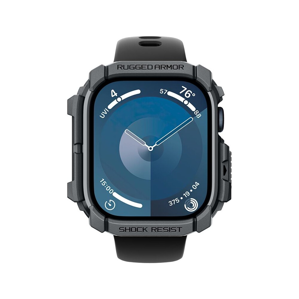 Spigen-Rugged-Armor-kryt-pro-Apple-Watch-10-11-46mm-tmave-sedy