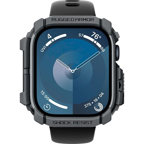 Spigen-Rugged-Armor-kryt-pro-Apple-Watch-10-11-46mm-tmave-sedy