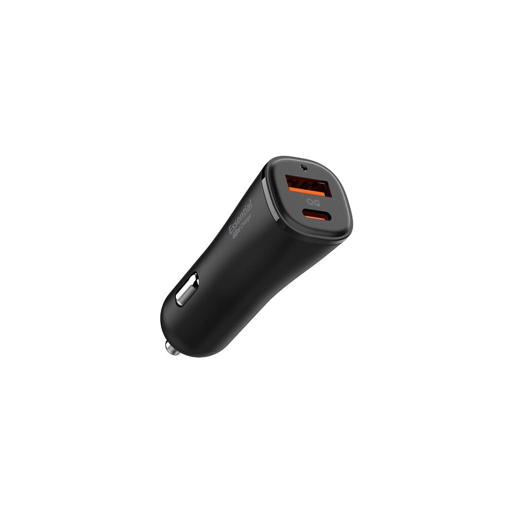 Spigen-ArcStation-Essential-48W-nabijecka-do-auta-cerna
