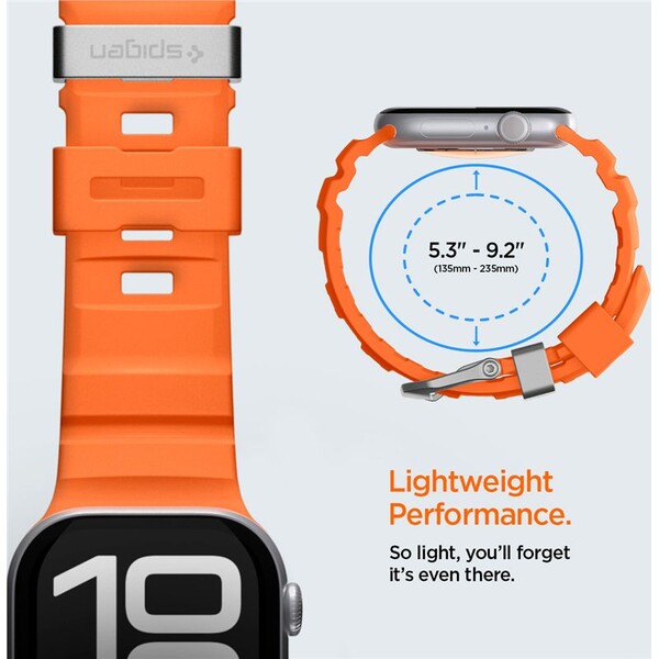 Spigen-Silicone-Band-reminek-Apple-Watch-49-46-45-44mm-oranzovy