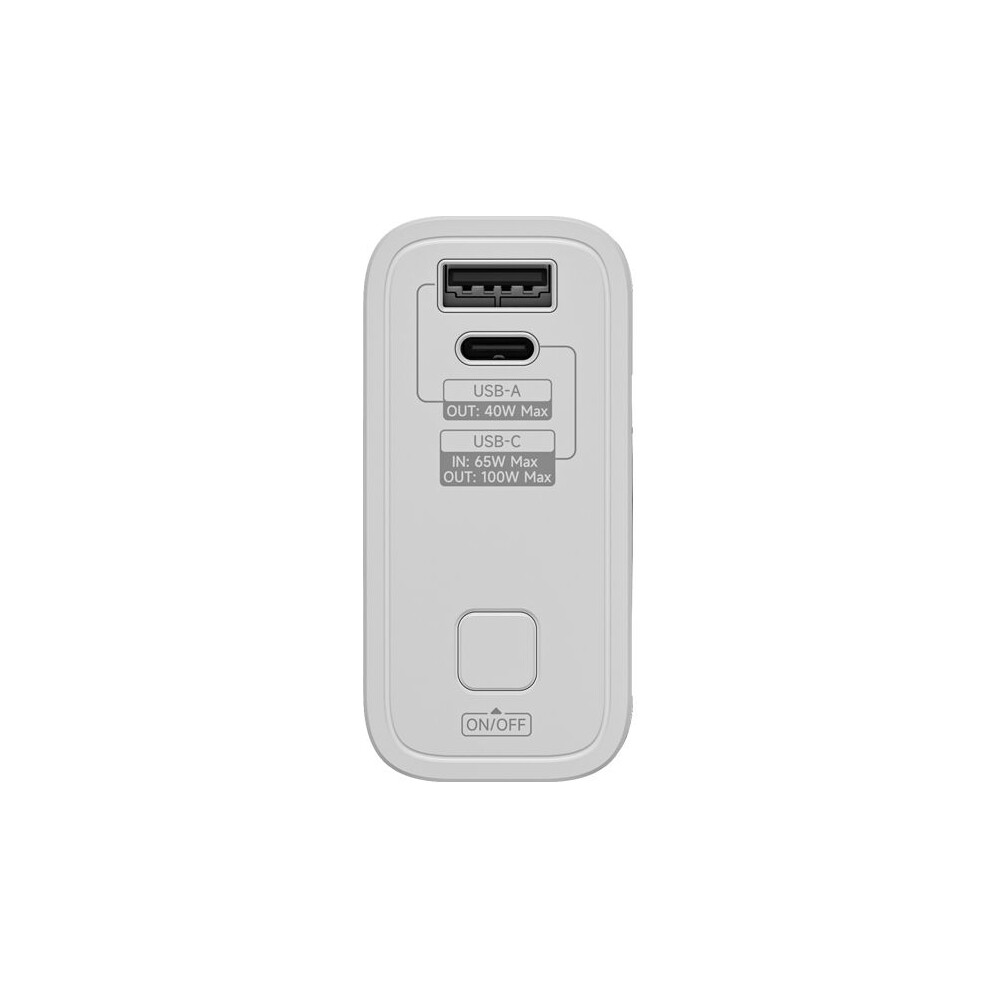 SHARGE-Shargeek-140W-powerbanka-20000-mAh-LCD-stribrna