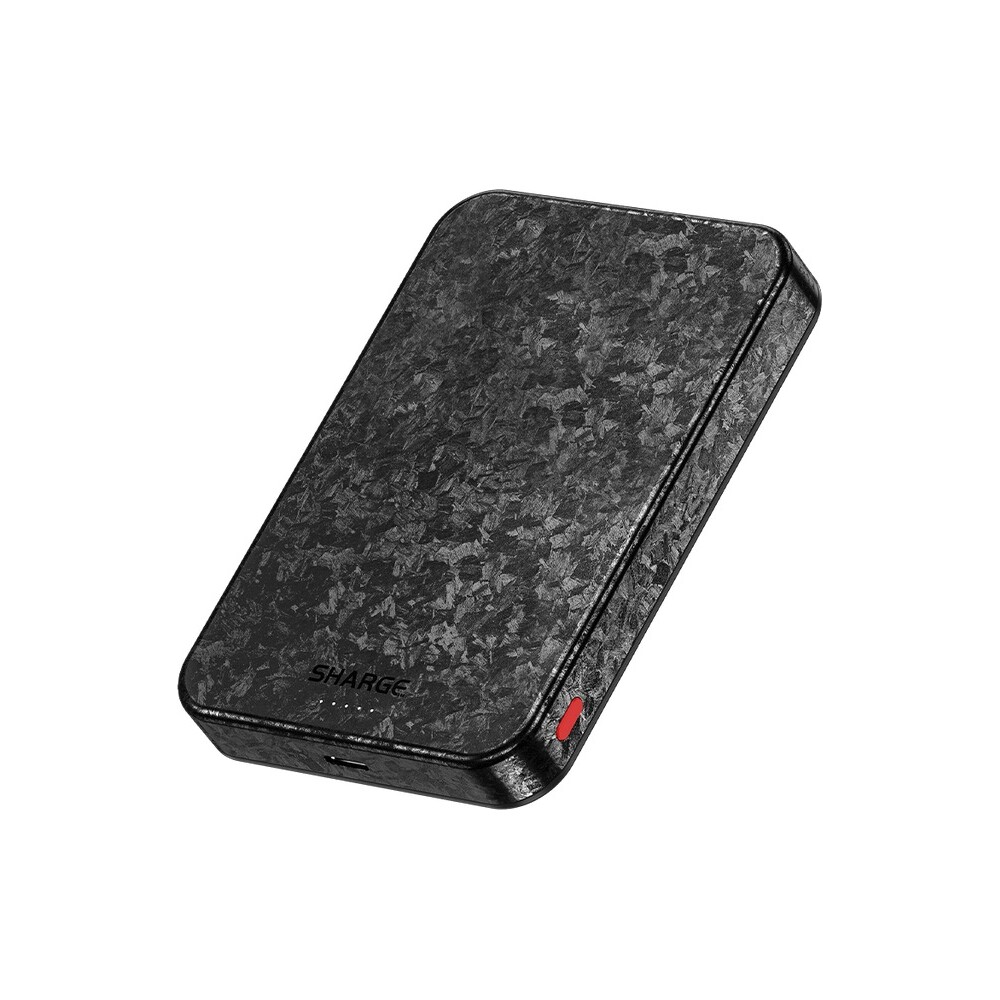 SHARGE-C2-CarbonMag-Qi2-MagSafe-powerbanka-10000mAh-karbonova