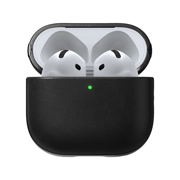 Nomad-Modern-Leather-pouzdro-Apple-Airpods-4-cerne