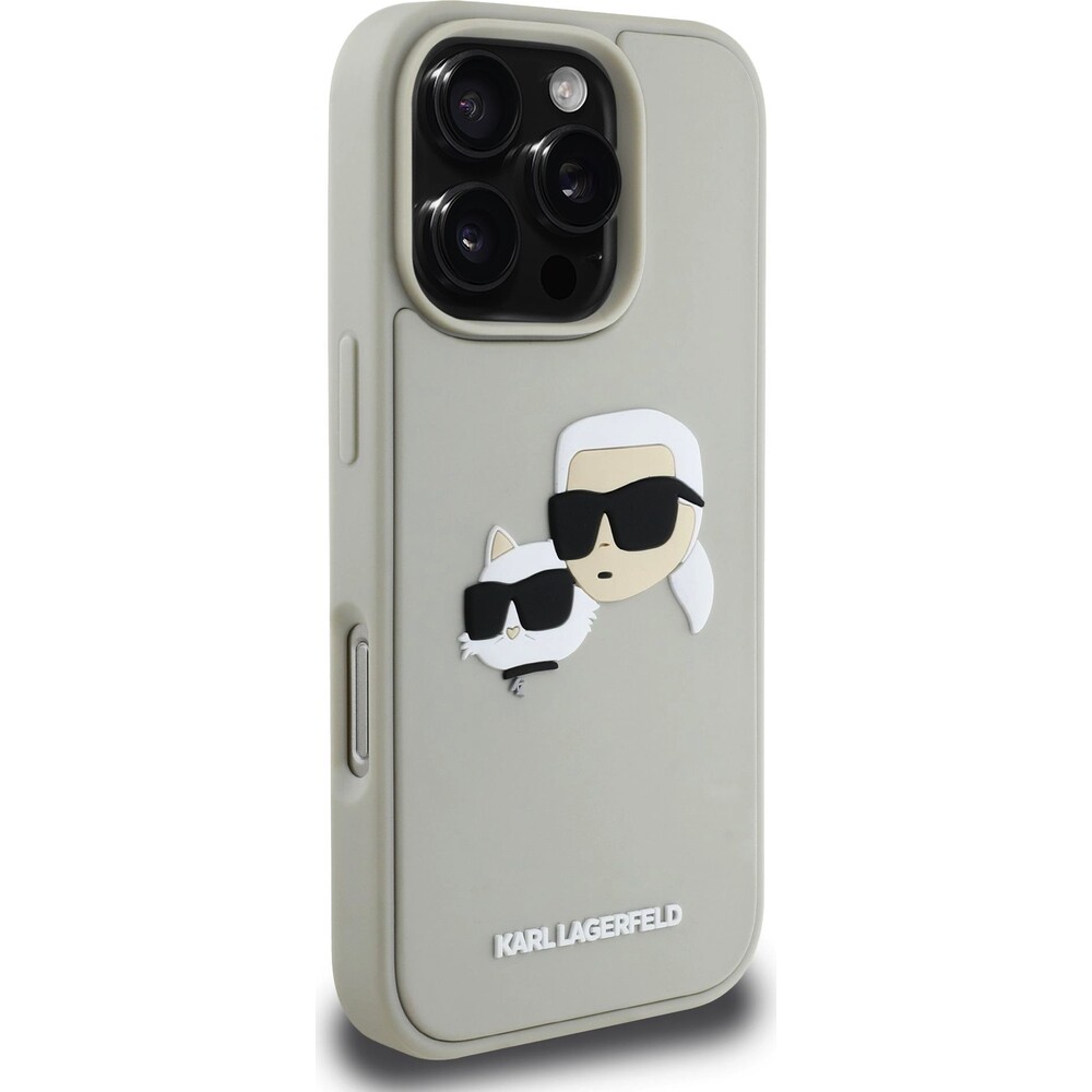 Karl-Lagerfeld-3D-Rubber-Double-Heads-kryt-iPhone-16-Pro-Max-bezovy