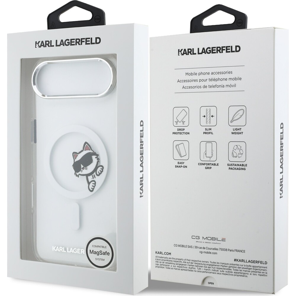 Karl-Lagerfeld-IML-Choupette-Peekaboo-MagSafe-kryt-iPhone-Air-ciry