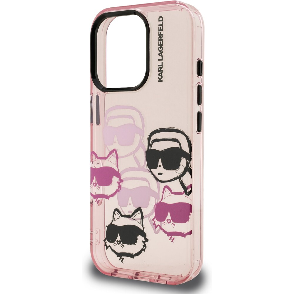 Karl-Lagerfeld-IML-Multi-K-CH-Heads-kryt-iPhone-16-Pro-ruzovy