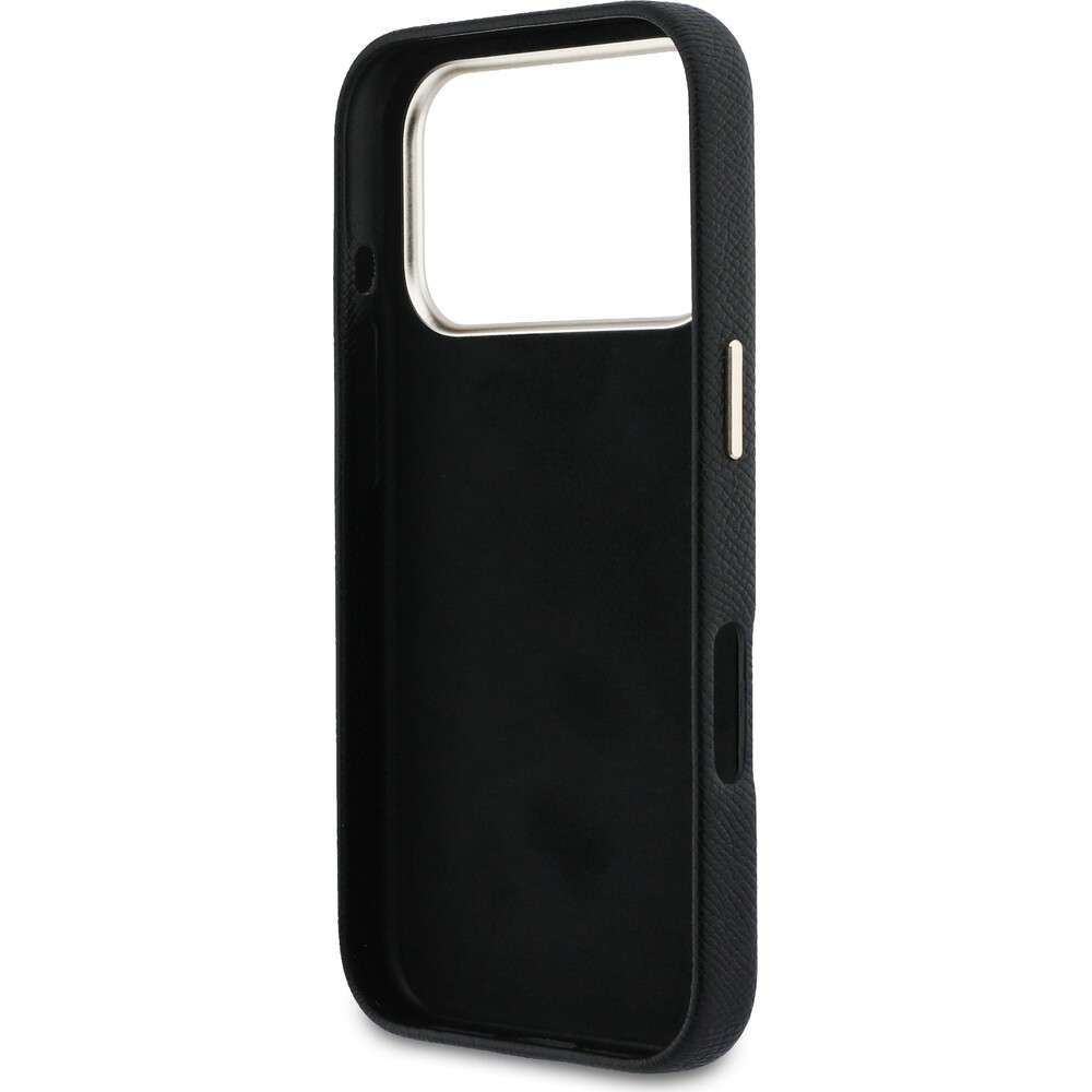 Guess-PU-Resin-Logo-kryt-iPhone-17-Pro-cerny
