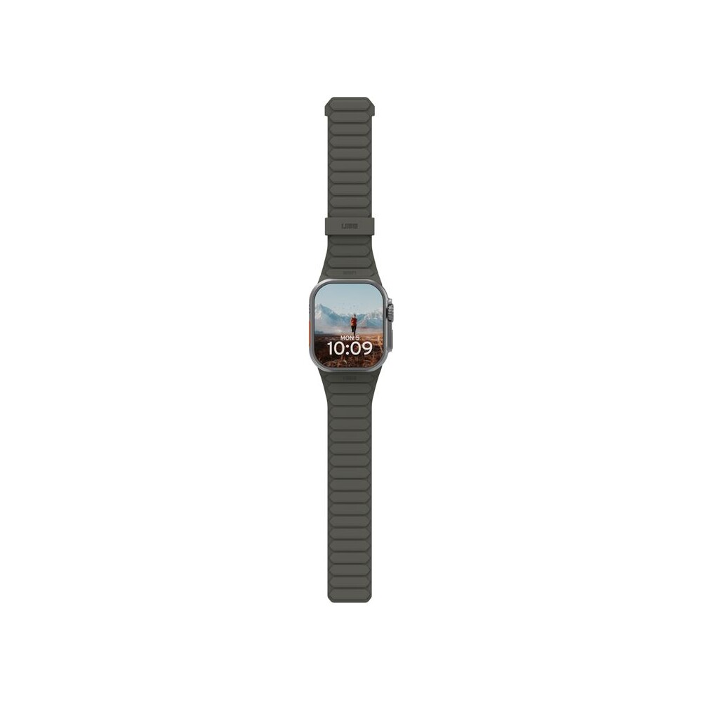 UAG-Pathfinder-reminek-Apple-Watch-49-46-45-44-42mm-olivovy-oranzovy