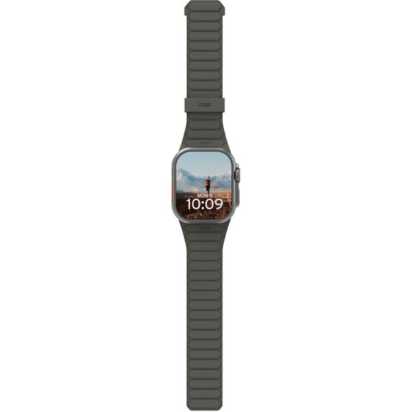 UAG-Pathfinder-reminek-Apple-Watch-49-46-45-44-42mm-olivovy-oranzovy