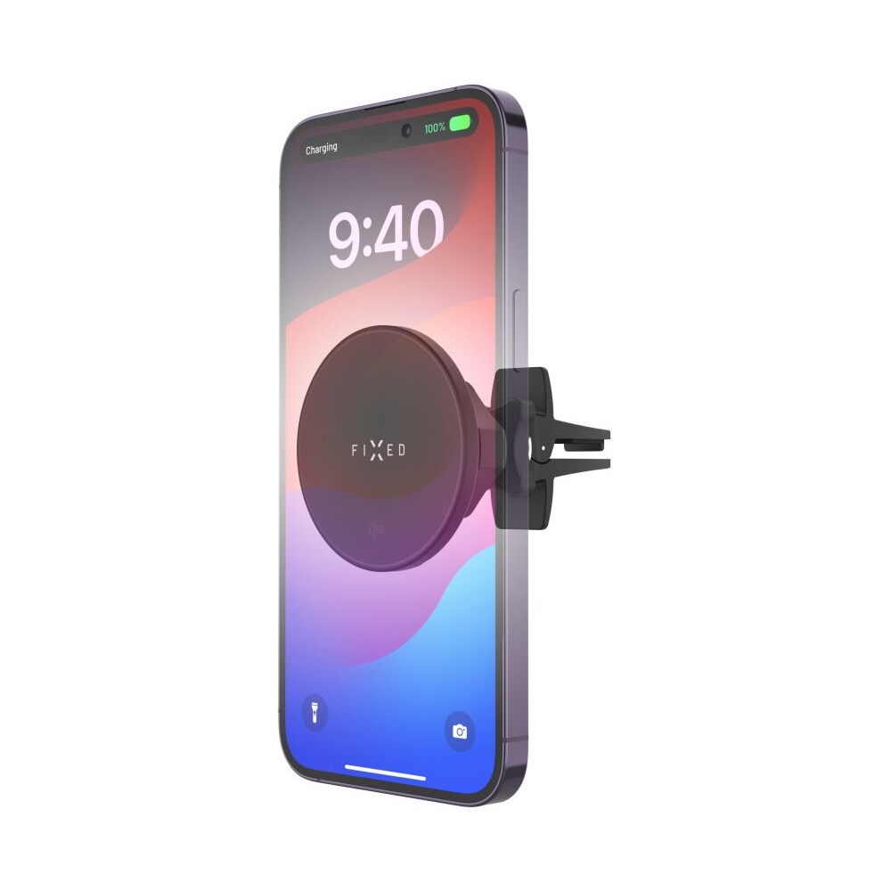 FIXED-MagRound-2-drzak-do-auta-s-MagSafe-Qi2-15W-cerny