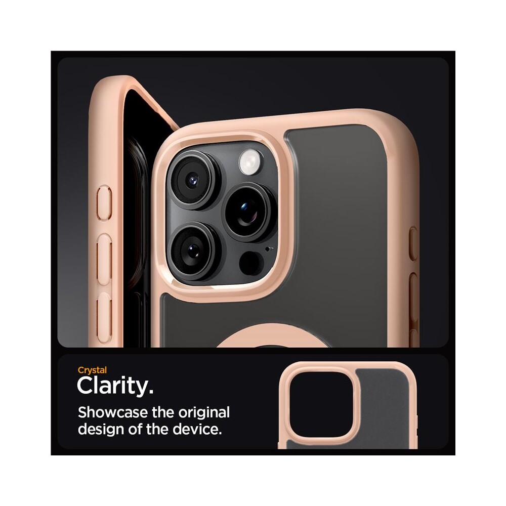 Spigen-Ultra-Hybrid-MagSafe-kryt-iPhone-16-Pro-Max-frost-rose-titanium