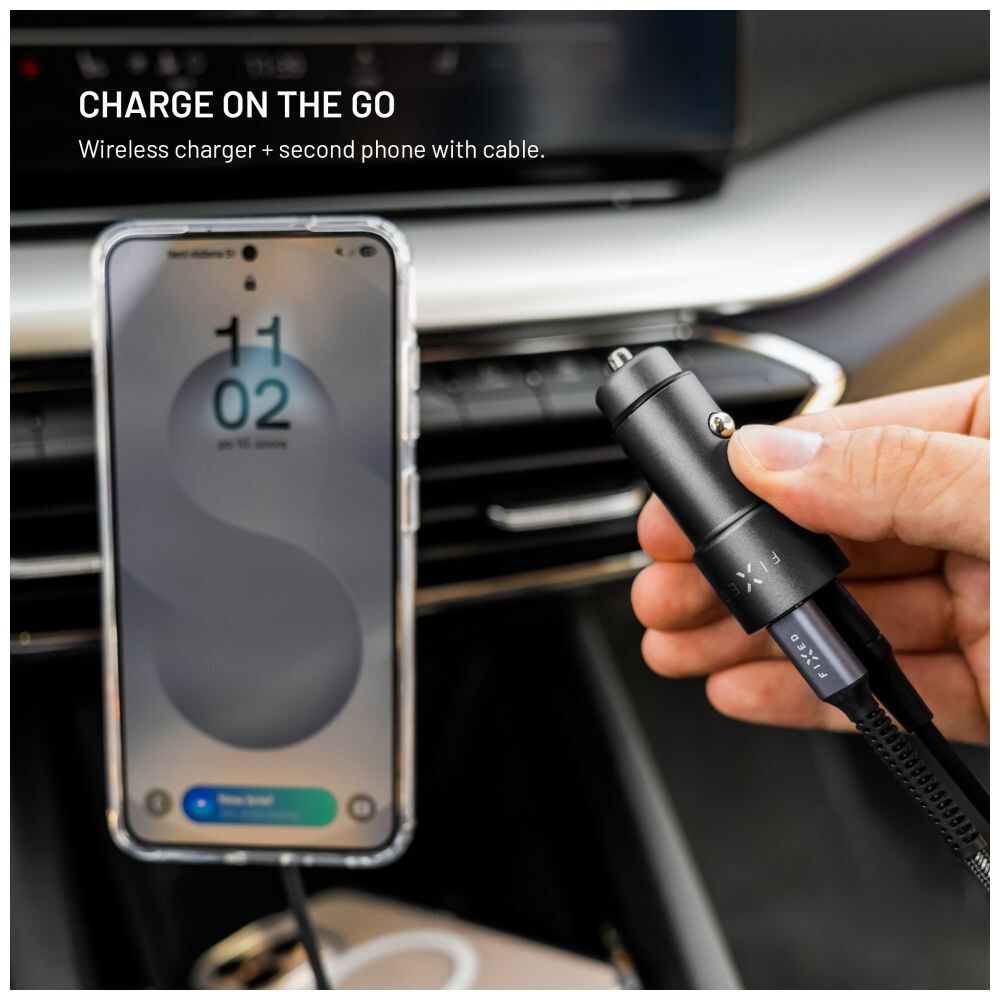 FIXED-autonabijecka-s-2xUSB-C-vystupem-podpora-PD-3-0-65W-cerna