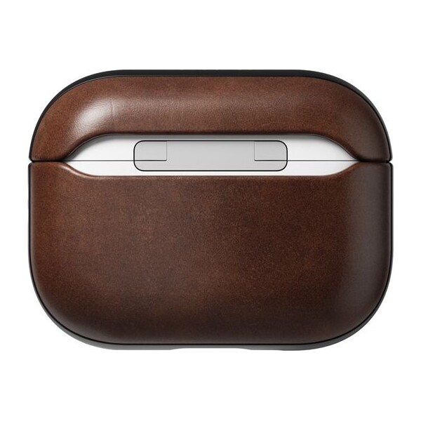 Nomad-Modern-Leather-pouzdro-Apple-Airpods-Pro-3-hnede
