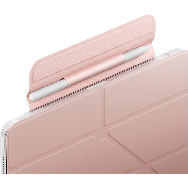 UNIQ-Camden-Lite-s-pouzdrem-pro-Apple-Pencil-iPad-Air-11-M2-M4-ruzove