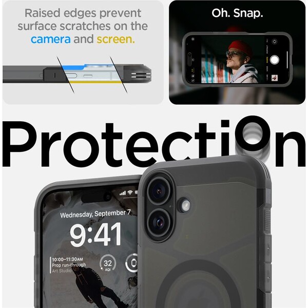 Spigen-Tough-Armor-MagSafe-kryt-iPhone-16-frost-black