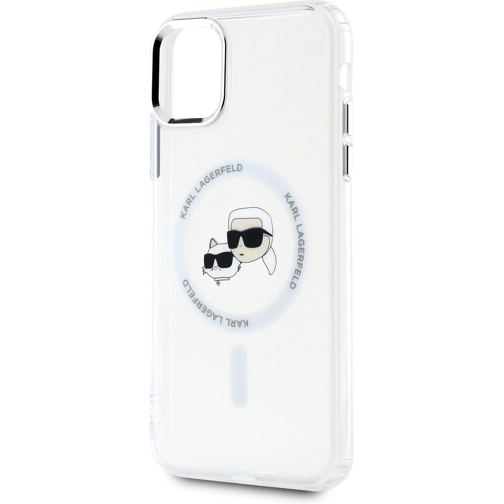 Karl-Lagerfeld-IML-K-CH-Heads-Metal-Frame-MagSafe-zadni-kryt-pro-iPhone-11-ciry