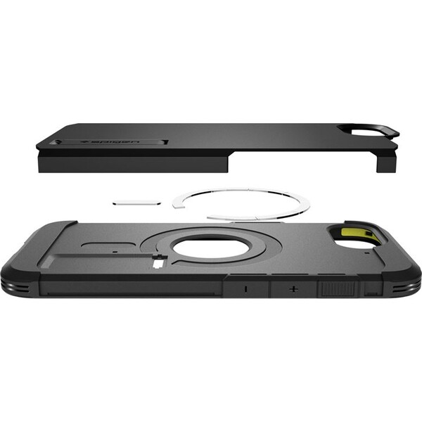Spigen-Tough-Armor-MagSafe-kryt-iPhone-17e-16e-cerny