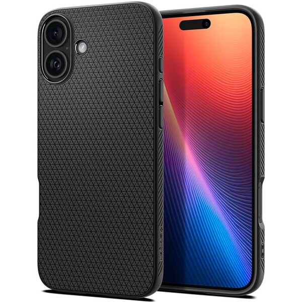Spigen-Liquid-Air-kryt-iPhone-16-Plus-matte-black