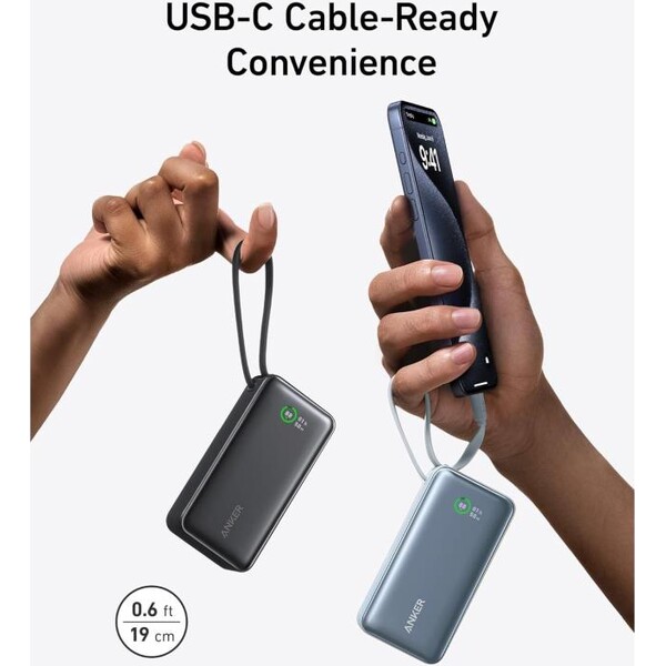 Anker-545-powerbanka-10000mAh-30W-s-kabelem-USB-C-zelena