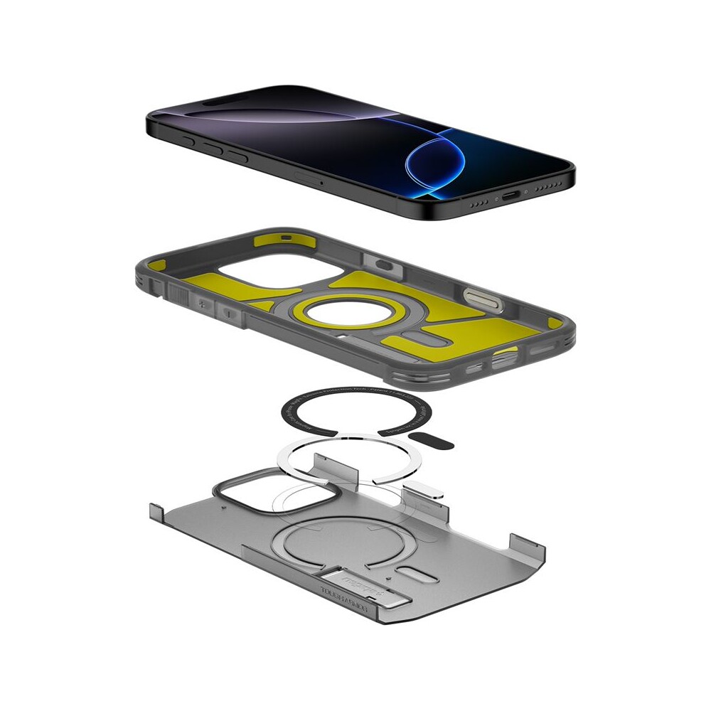 Spigen-Tough-Armor-T-MagSafe-kryt-iPhone-16-Pro-cerny