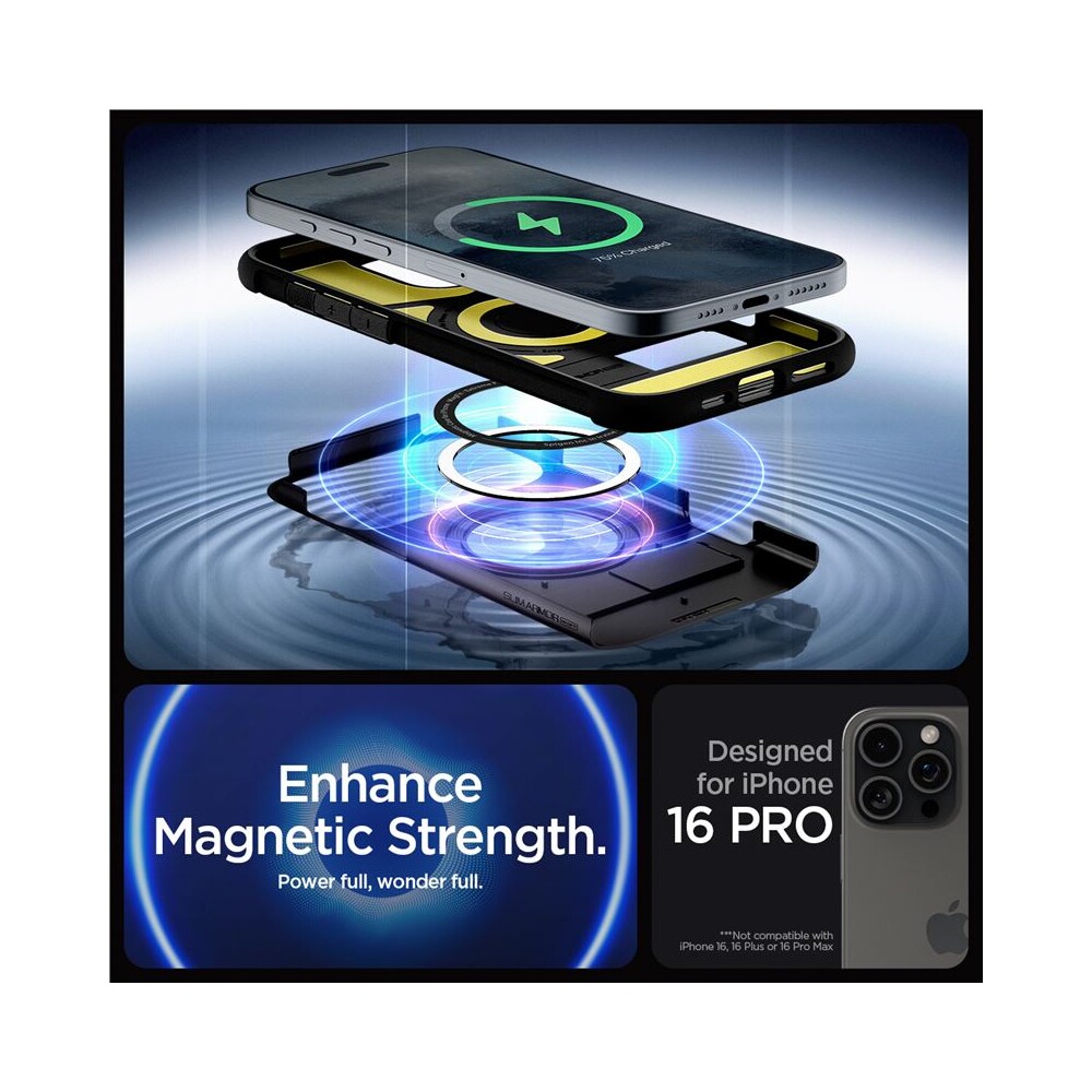 Spigen-Slim-Armor-MagSafe-kryt-iPhone-16-Pro-black