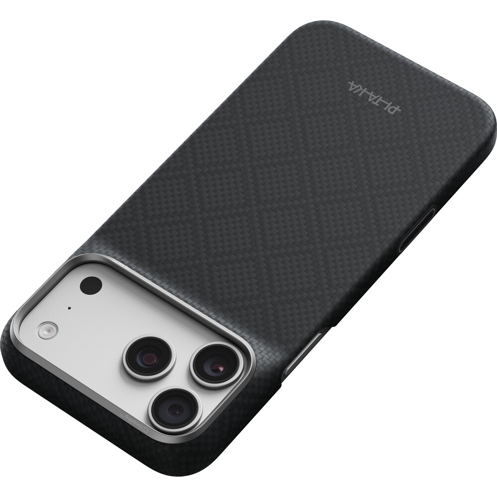 Pitaka-Edge-Case-Argyle-MagSafe-kryt-iPhone-18-Pro-Max-Lava-Black