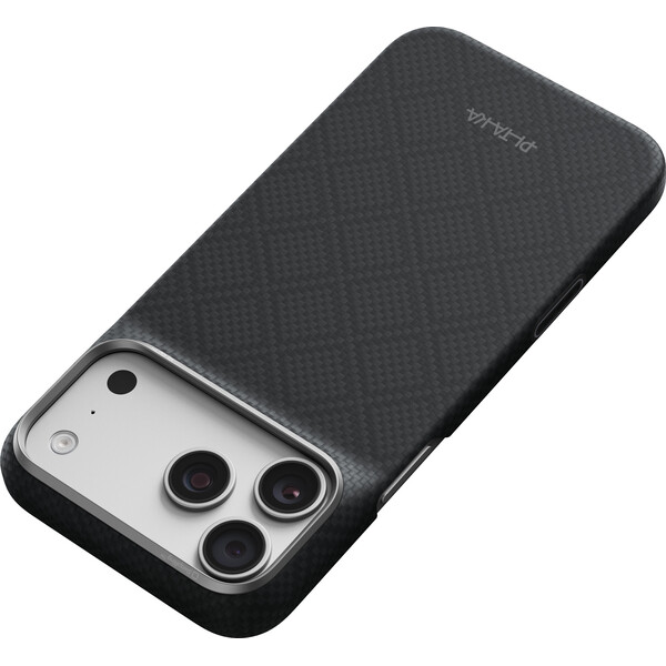 Pitaka-Edge-Case-Argyle-MagSafe-kryt-iPhone-18-Pro-Max-Lava-Black